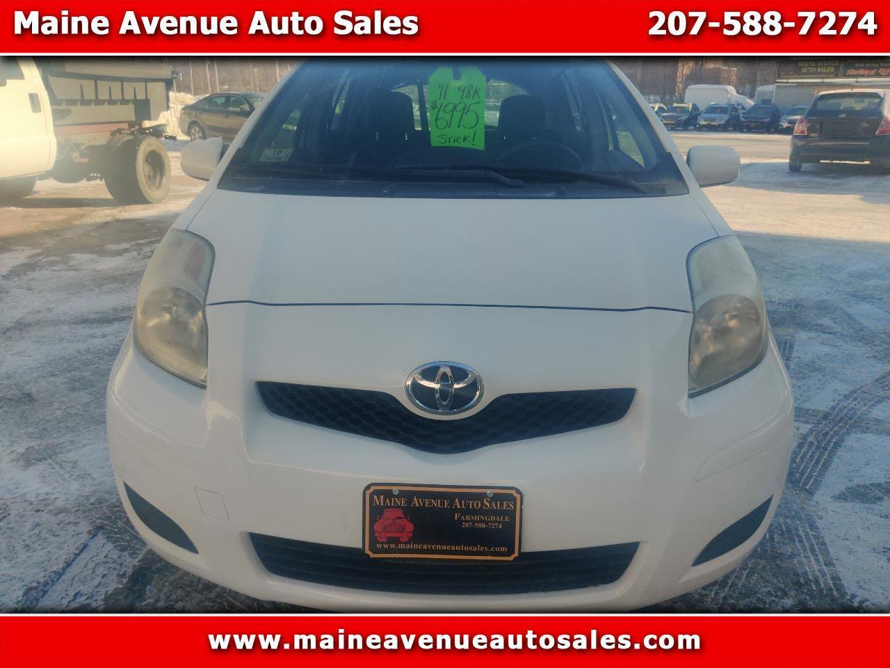 Used 2011 Toyota Yaris 4-Door Hatchback w/ PWR Pkg w/Steel Wheels
