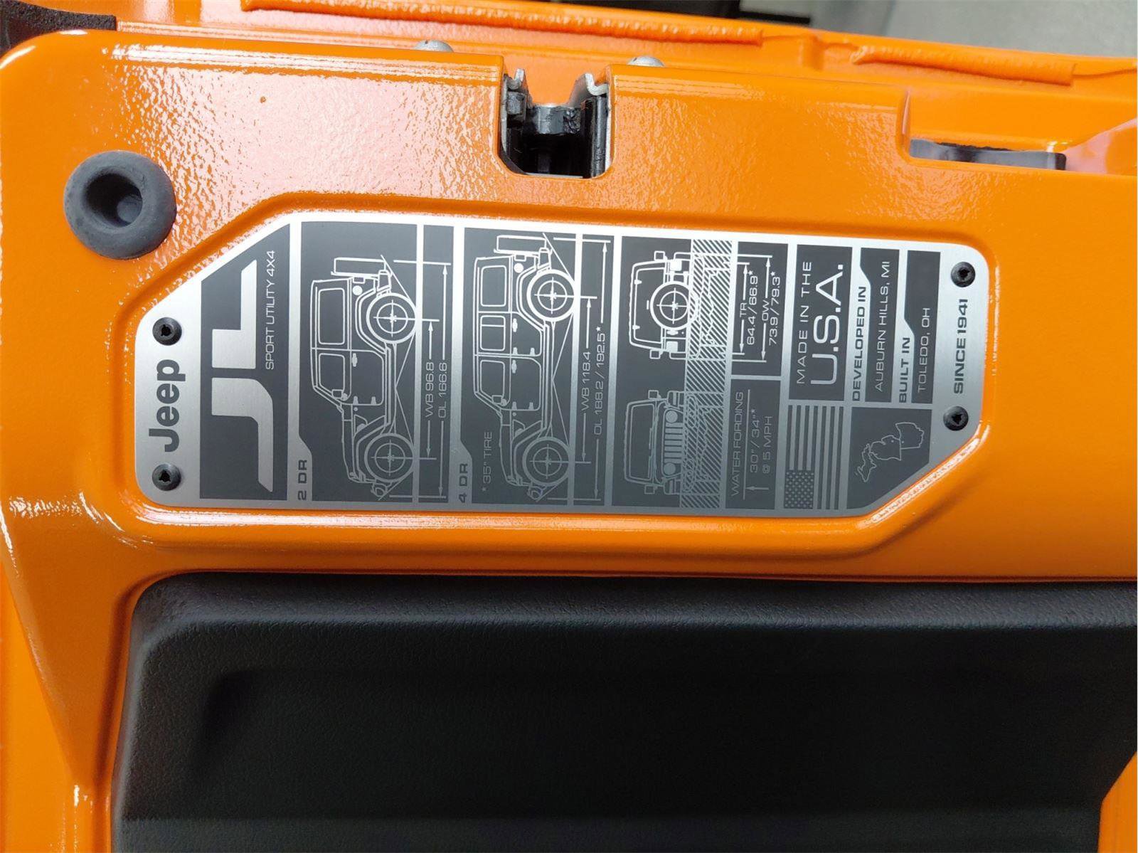 New 2025 Jeep Wrangler Sport S image 21