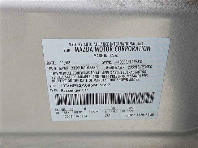 Used 2009 MAZDA MAZDA6 i Grand Touring w/ Moonroof & Bose Pkg image 20