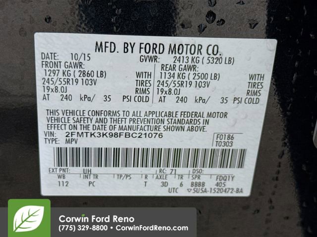 Used 2015 Ford Edge Titanium w/ Equipment Group 301A image 33