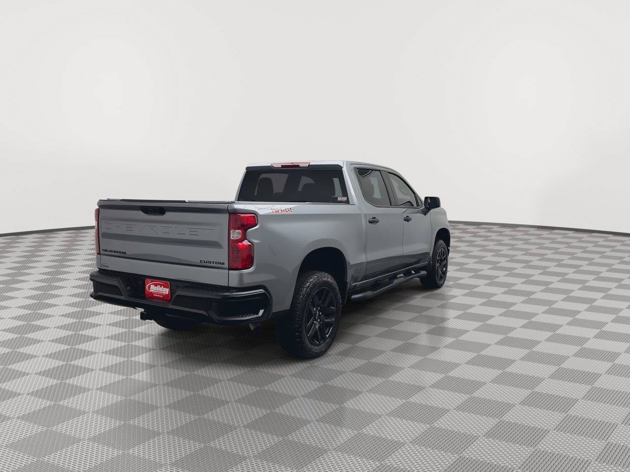 Certified 2024 Chevrolet Silverado 1500 Custom Trail Boss w/ Turbomax Blackout Package AWD/4WD image 39