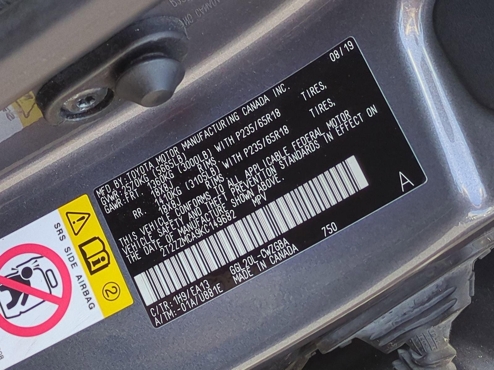 Used 2019 Lexus RX 350 FWD w/ Accessory Package image 36