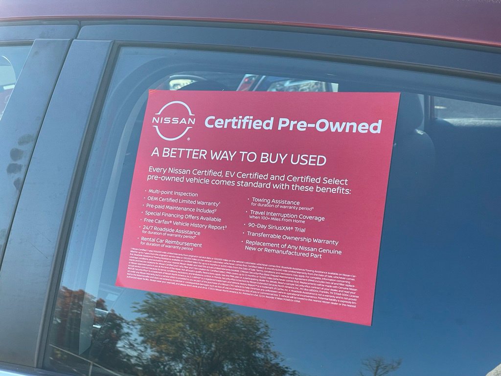 Certified 2024 Nissan Sentra SV w/ Trunk Package FWD image 26
