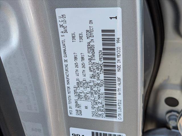 New 2026 Toyota Tacoma TRD Off-Road image 17