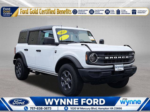 Certified 2025 Ford Bronco Big Bend AWD/4WD image 1