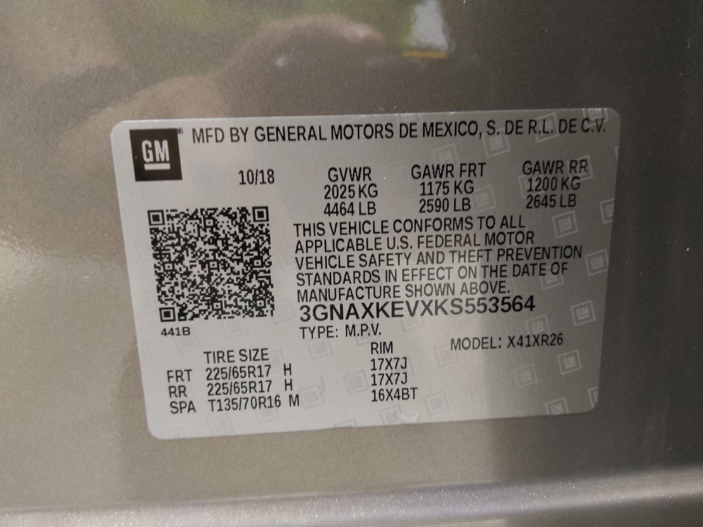 Used 2019 Chevrolet Equinox LT image 33