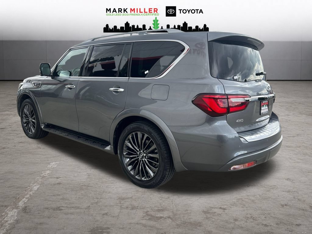 Used 2021 INFINITI QX80 Premium Select w/ All-Season Package AWD/4WD image 3