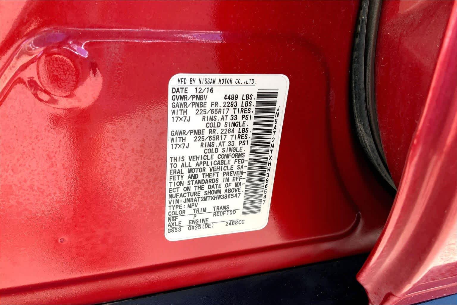 Used 2017 Nissan Rogue S FWD image 31