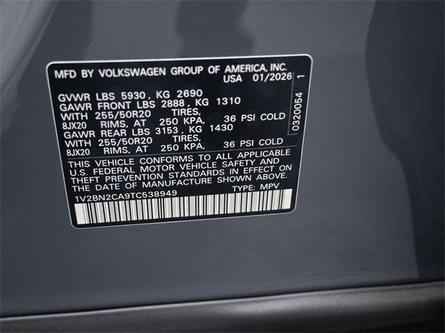 New 2026 Volkswagen Atlas SEL image 20