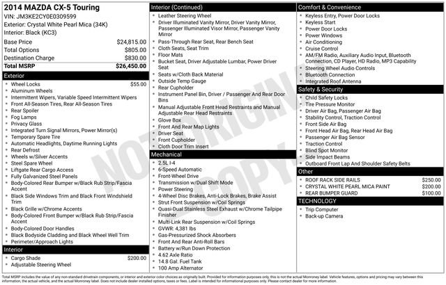 Used 2014 MAZDA CX-5 Touring image 4