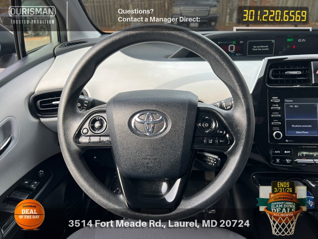 Used 2022 Toyota Prius LE image 24