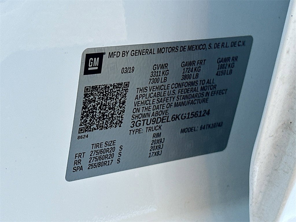 Certified 2019 GMC Sierra 1500 SLT w/ SLT Premium Plus Package image 27