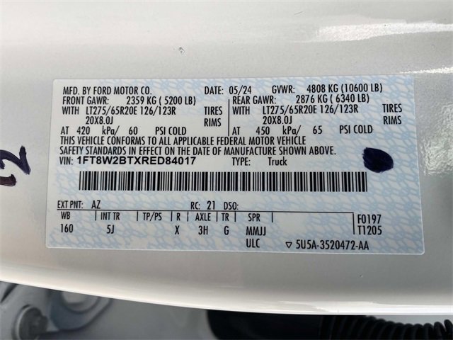 Used 2024 Ford F250 Lariat w/ Lariat Ultimate Package image 24