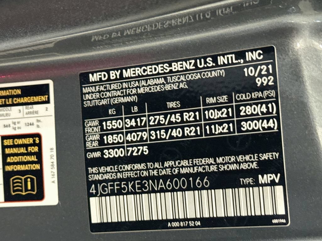Certified 2022 Mercedes-Benz GLS 450 4MATIC image 38