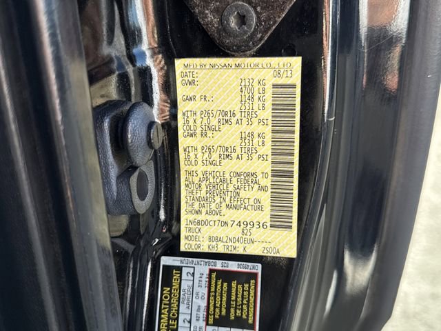 Used 2013 Nissan Frontier SV image 24