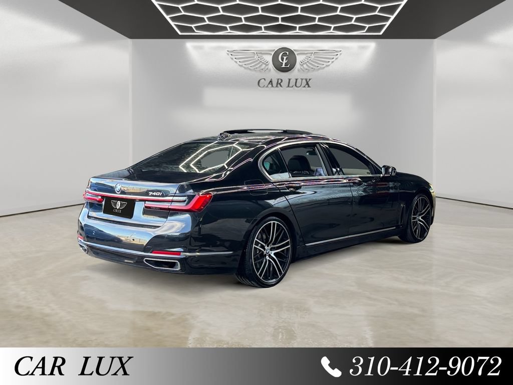 Used 2020 BMW 740i w/ Premium Package RWD image 5