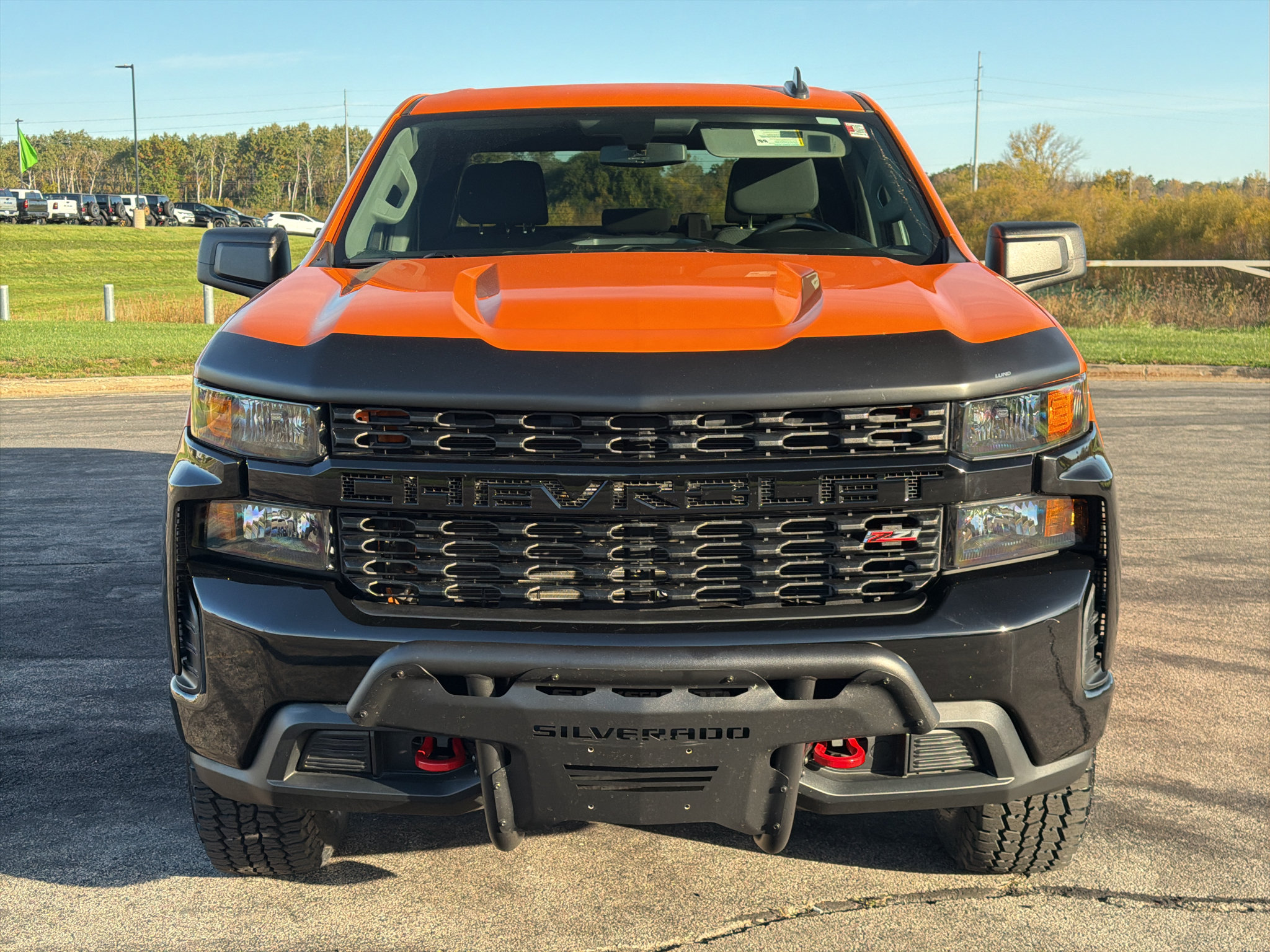 Used 2021 Chevrolet Silverado 1500 Custom Trail Boss w/ LPO, Dark Essentials Package AWD/4WD image 7