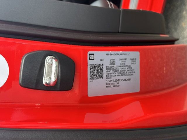 Used 2024 Chevrolet Corvette Stingray Preferred Cpe w/ Z51 Performance Package RWD image 30