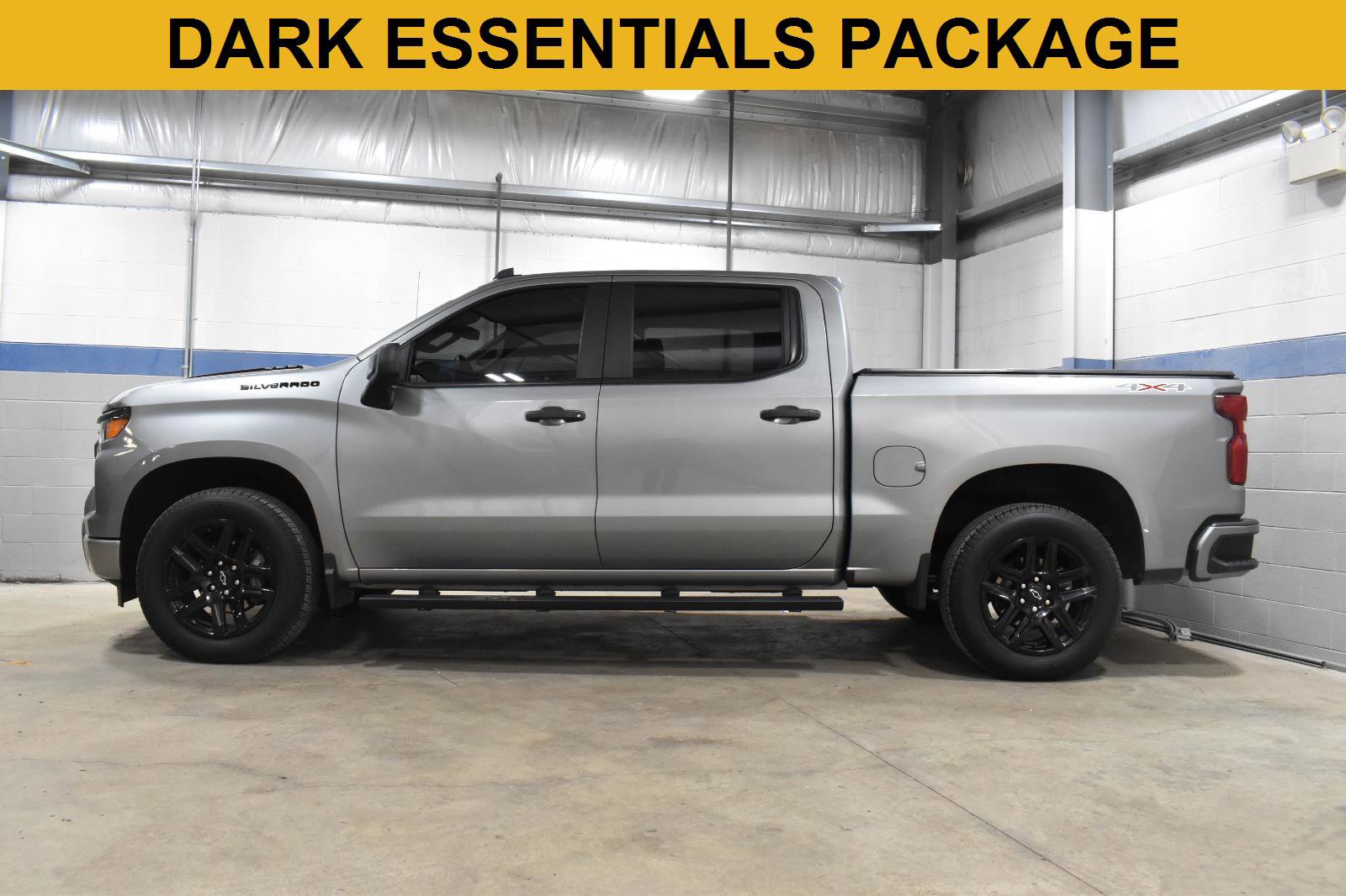 Used 2023 Chevrolet Silverado 1500 Custom w/ LPO, Dark Essentials Package AWD/4WD image 5