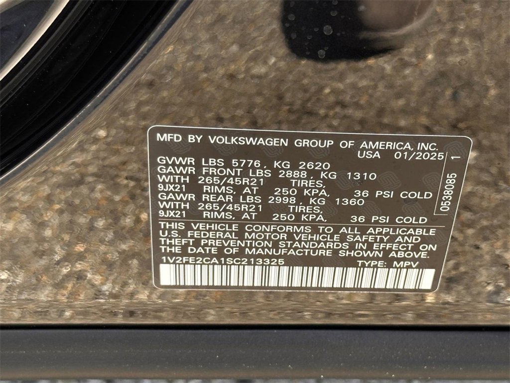 New 2025 Volkswagen Atlas Cross Sport SEL Premium R-Line image 46