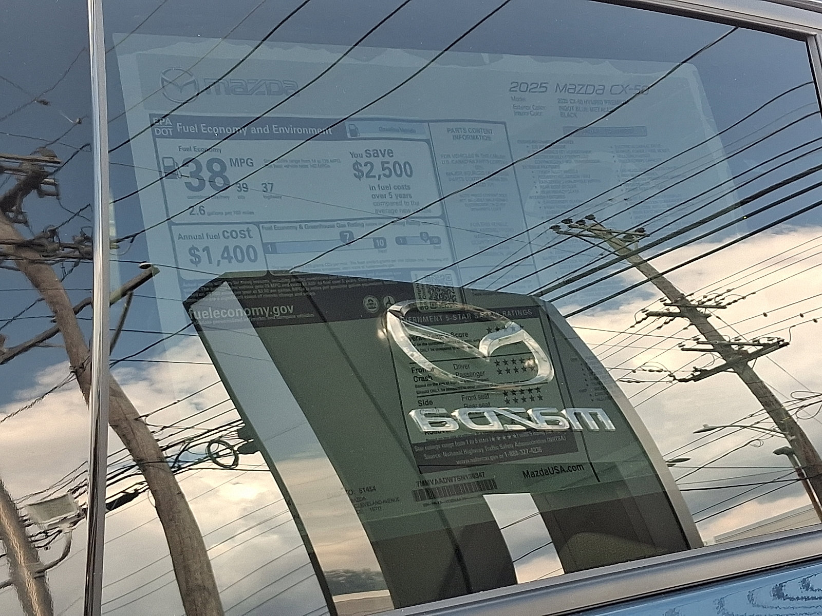 New 2025 MAZDA CX-50 AWD 2.5 Hybrid w/ Weather Package image 12