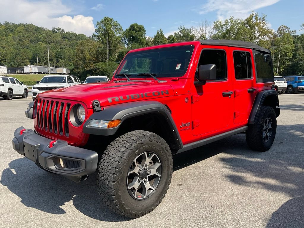 Used 2021 Jeep Wrangler Unlimited Rubicon AWD/4WD image 3