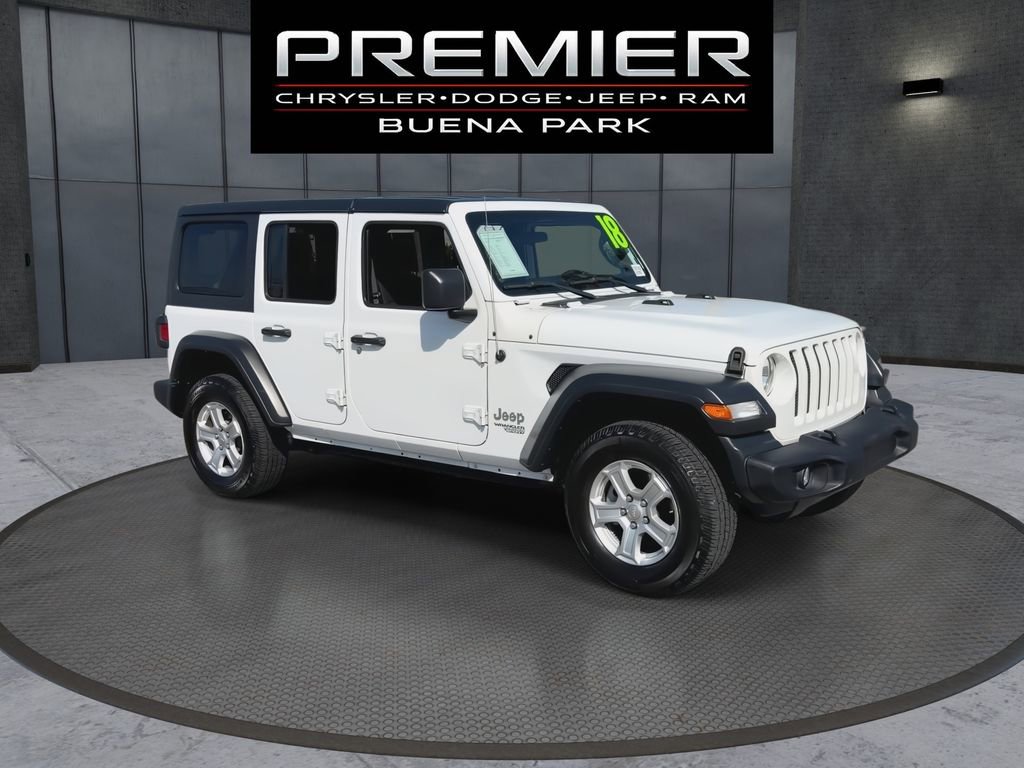 Used 2018 Jeep Wrangler Unlimited Sport S image 2