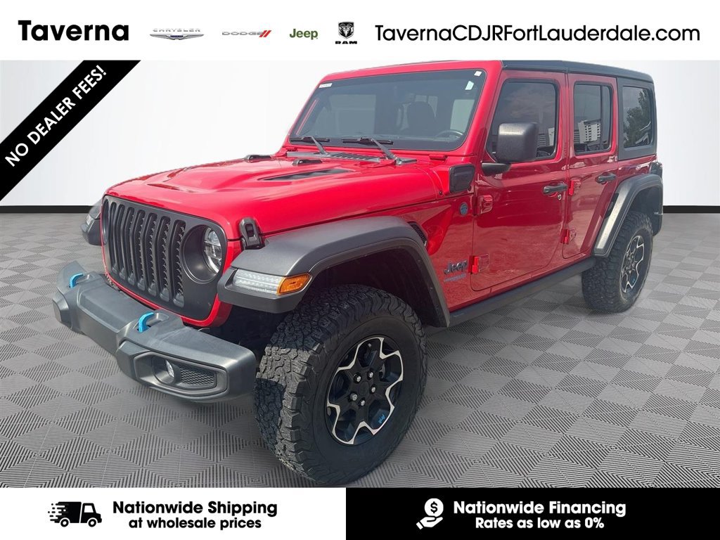 Used 2022 Jeep Wrangler Unlimited Rubicon 4xe