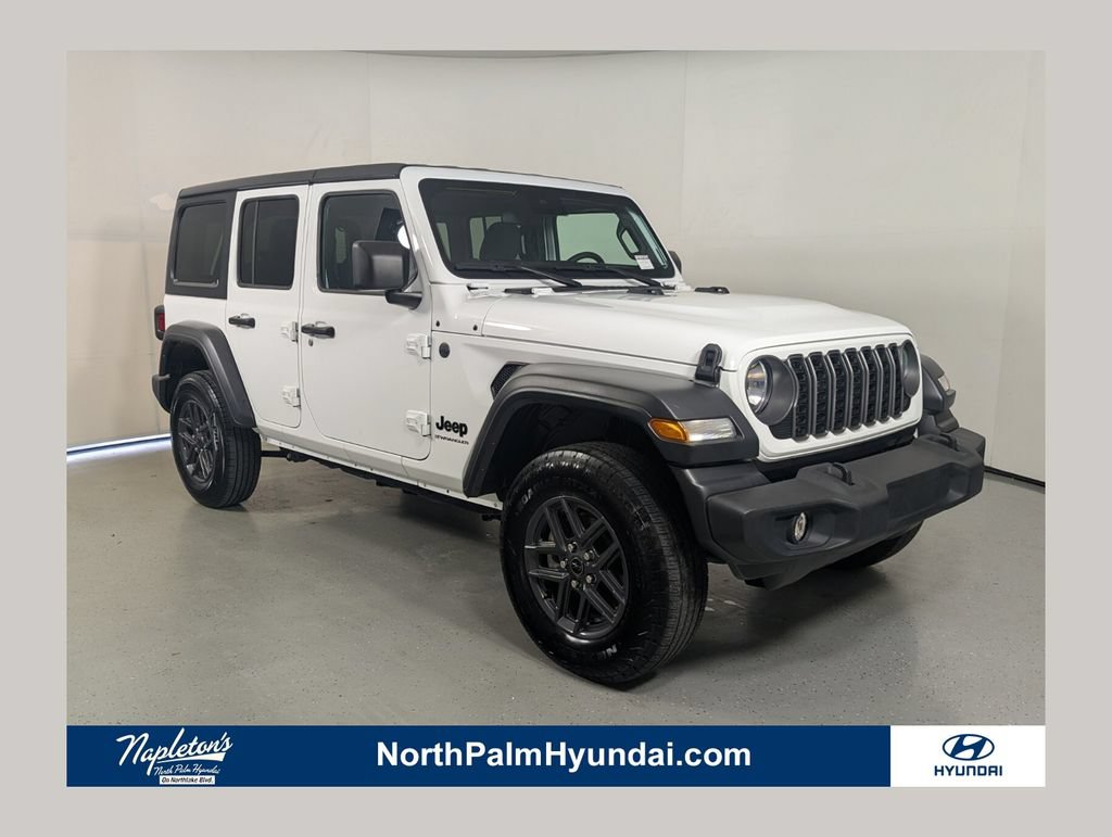 Used 2025 Jeep Wrangler Unlimited Sport AWD/4WD image 1