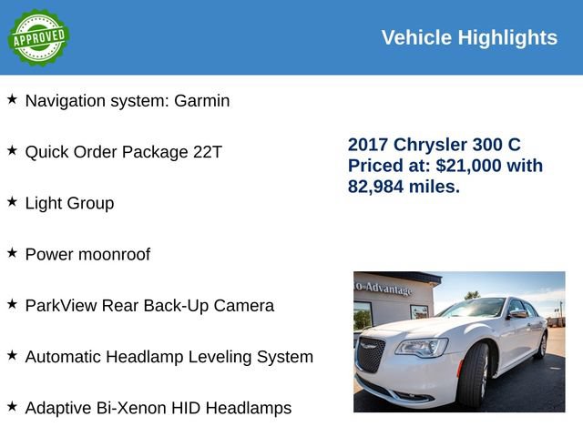 Used 2017 Chrysler 300 C w/ Light Group AWD/4WD video 2
