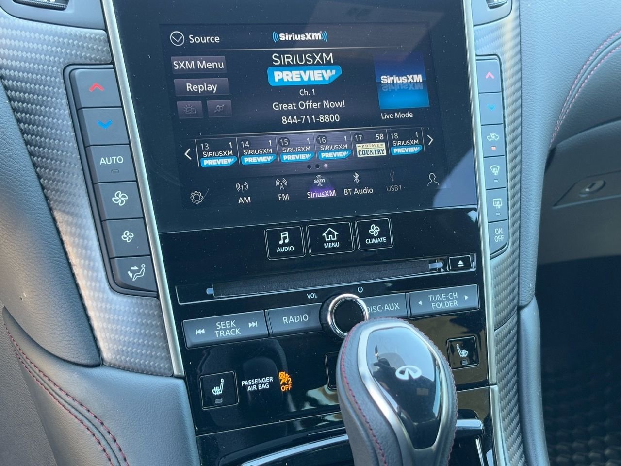 Certified 2023 INFINITI Q50 Red Sport 400 w/ Black Opal Edition image 26