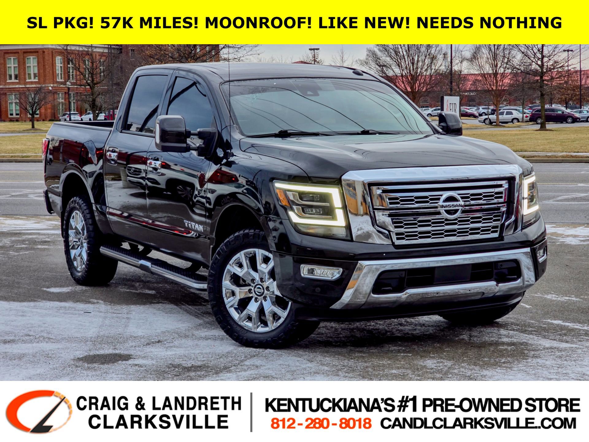 Used 2021 Nissan Titan SL w/ Moonroof Package video 1