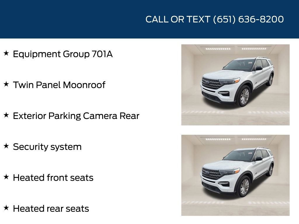 Used 2023 Ford Explorer King Ranch w/ Technology Package image 10