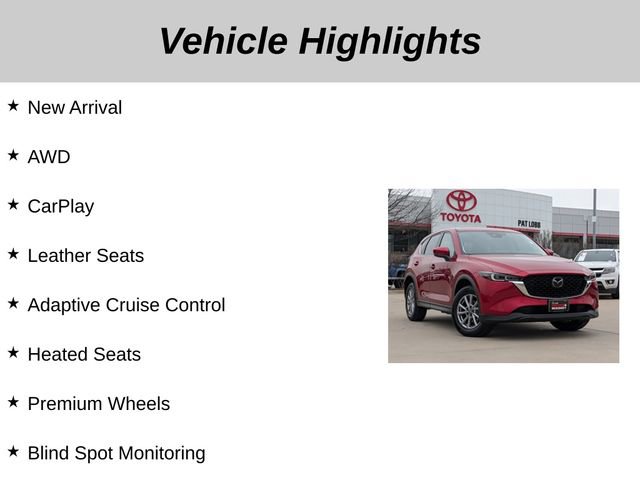 Used 2023 MAZDA CX-5 AWD 2.5 S w/ Preferred Package image 5