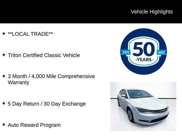 Used 2016 Chrysler 200 Limited FWD image 6