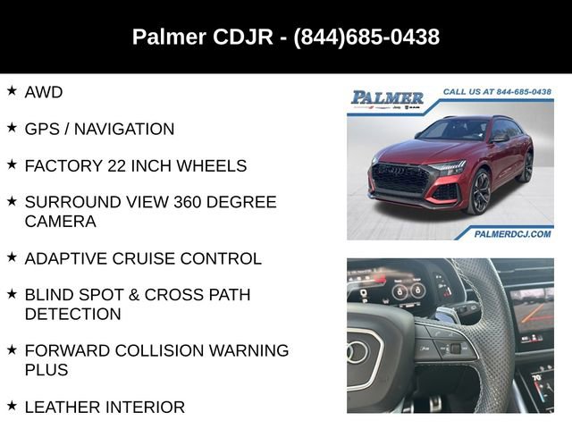 Used 2023 Audi RS Q8 w/ Black Optic Package image 6