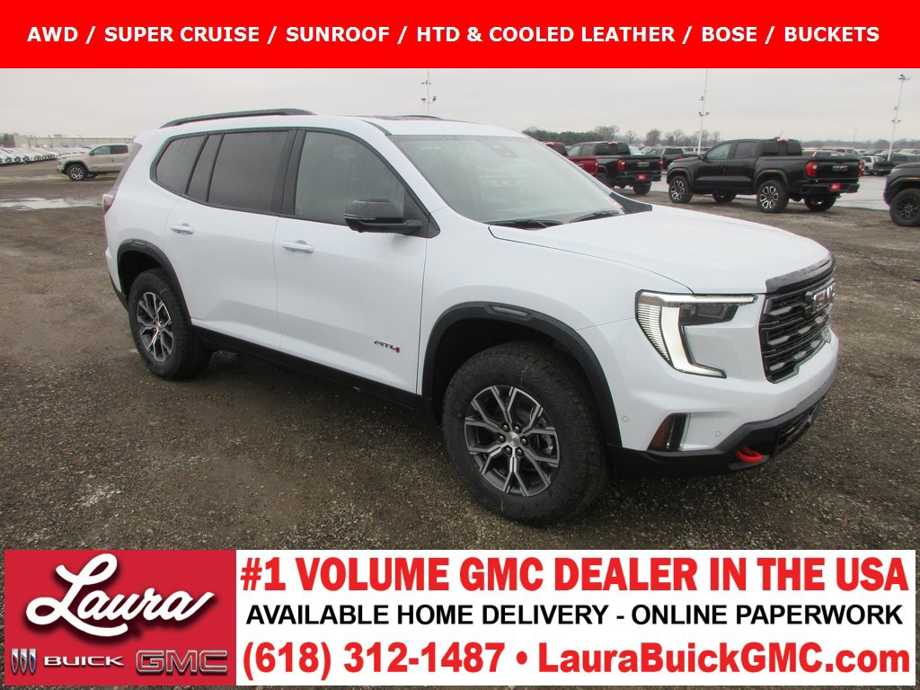 New 2026 GMC Acadia AT4 w/ Super Cruise Package