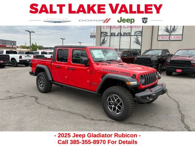 New 2025 Jeep Gladiator Rubicon w/ Convenience Group