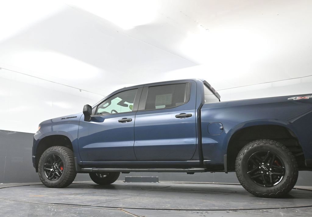 Used 2022 Chevrolet Silverado 1500 Custom w/ LPO, Dark Essentials Package AWD/4WD image 52