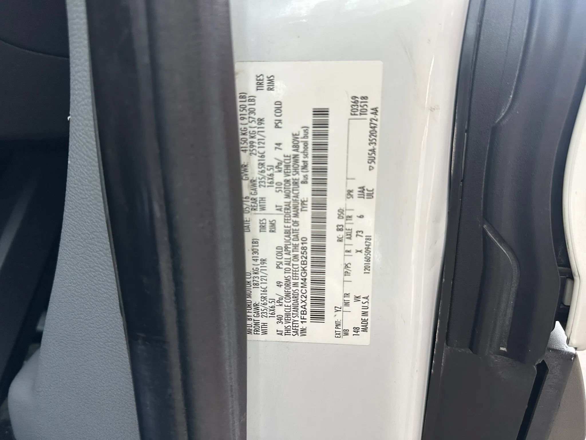 Used 2016 Ford Transit 350 XL RWD image 22