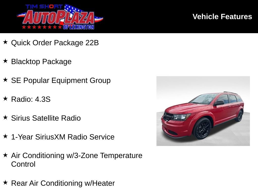 Used 2020 Dodge Journey SE w/ SE Popular Equipment Group image 7