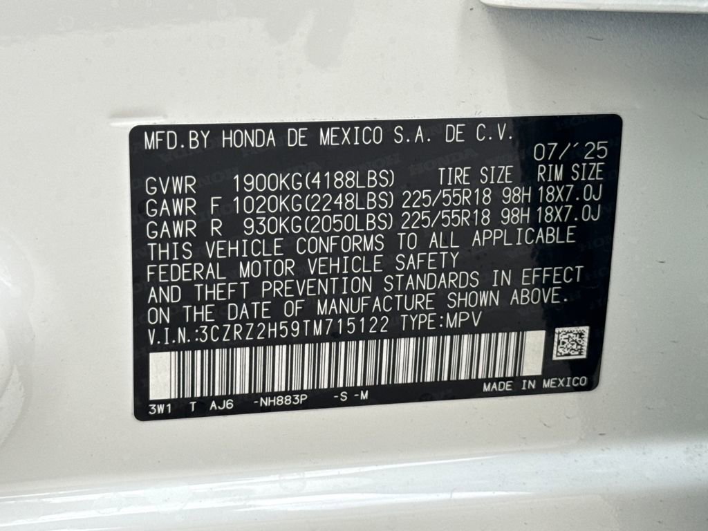 New 2026 Honda HR-V Sport image 28