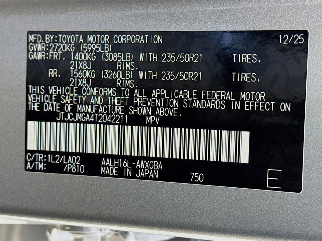 New 2026 Lexus RX 450h AWD image 24