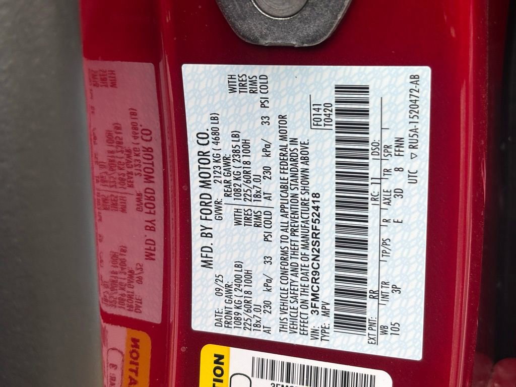 New 2025 Ford Bronco Sport Outer Banks image 29