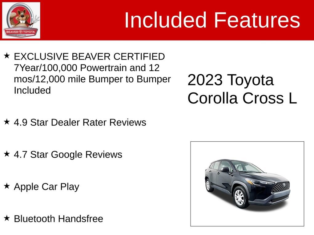 Used 2023 Toyota Corolla Cross L image 4