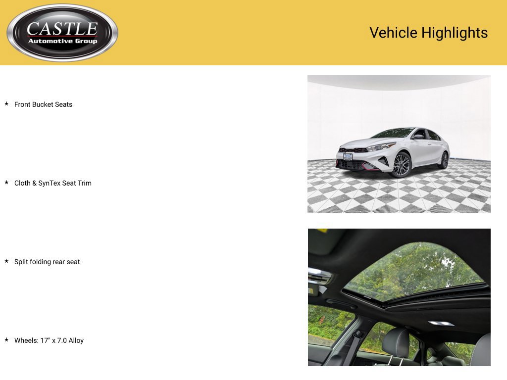Used 2024 Kia Forte GT-Line w/ GT-Line Premium Package FWD image 7