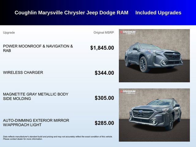 Used 2023 Subaru Outback Onyx Edition AWD/4WD image 3