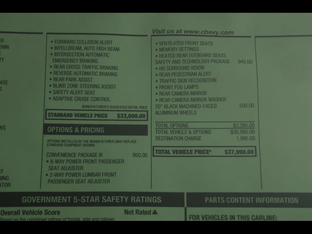 New 2026 Chevrolet Equinox RS w/ Convenience Package III FWD image 26