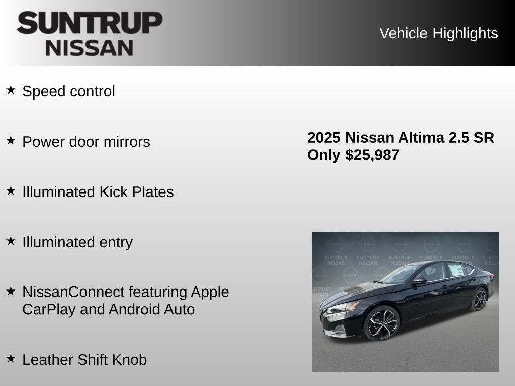 Used 2025 Nissan Altima 2.5 SR FWD image 33