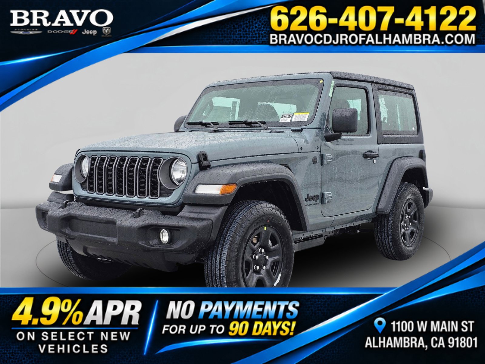 New 2026 Jeep Wrangler Sport AWD/4WD image 1